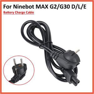 Ninebot MAX G2 G3 G30D/LP/LE G65 전기 스쿠터 배터리 전원 충전 라인 교체 부품 용 코드