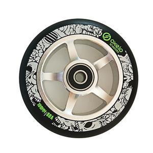 스턴트 스쿠터 바퀴 교체 미리메터 버클 부품 고탄소강 24mm 100mm 푸시 블랙화이트그린 킥보드 88A 액세서리 개/대