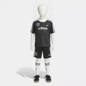 아디다스키즈 adidas 키즈 A010 A130 디즈니 쇼츠 저지 세트 KC8431