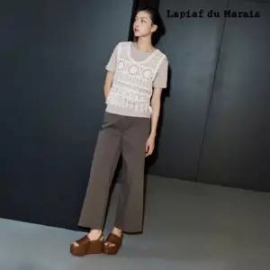 라삐아프 26SS 워시드 세미 와이드 크롭 데님 팬츠 1 1세트 런칭 가격 79,900원