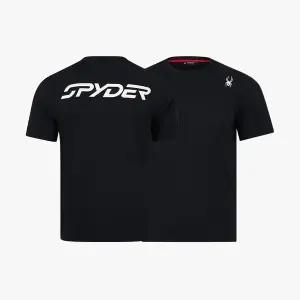매장정품 SPYDER 스파이더 남성 소로나 베이직 라운드 반팔 티셔츠 SOLMCNRS204MBLK 1819884