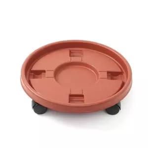 이동식화분받침대 원형 이동식 바퀴달린화분받침 화분받침대(40cm)