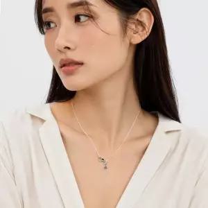 판도라 PANDORA 체인 실버 여성 목걸이 590515