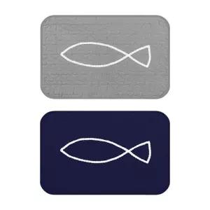 모노피쉬퀼트 순면 미끄럼방지발매트 욕실매트 화장실
