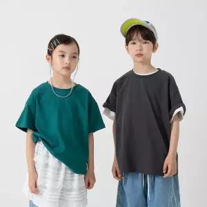 [리틀브로]B.심플베이직반팔티[티셔츠BECQ512D]