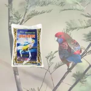 새모이 앵무새밥 조류 앵무새 전용먹이 사료 700g