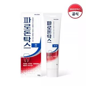 파로돈탁스 잇몸치약 쿨링 민트 플라그 충치 예방 100g X 6개 MNS