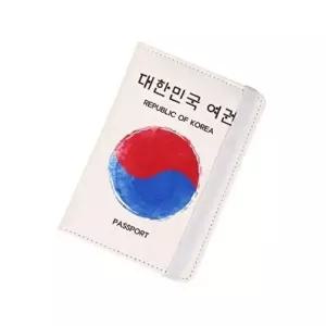 여행용여권케이스 태극기 여권케이스