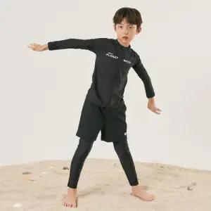 아레나 키즈 ARENAKIDS 플레닛 아동 레저 집업 래쉬가드 세트 A4BB1BS03BLK