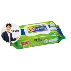 지금 필요한 청소포밀대 밀대 3M 대형 더블액션플러스 20매 청소포 물걸레 1개