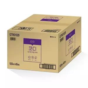 코디 쌍용씨앤비 코디 3겹 핸드타월 100매 40입