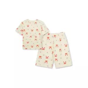 [국내백화점 매장정품] 탑텐 TOPTEN KIDS 공용) 뱀부 반팔 라운지 셋업_MKF2UI3002 MKF2UI3002 121841