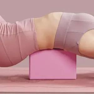 요가블럭 핑크 23X15x7.5cm 2개세트