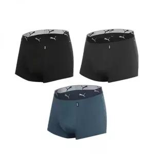 PUMA BODYWEAR 남성 스틸캣 로고 드로즈 3PACK 125400