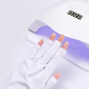 스킨케어 UV LED 젤 네일 램프 장갑 큐어링 손등 토시 핑거 아트