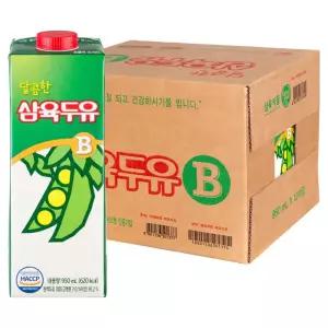 삼육 삼육두유 달콤한 B, 950ml, 12개