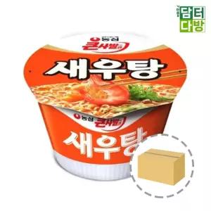 새우탕 농심 큰사발 1BOX 16컵 1BOX (16컵) 큰사발 새우탕