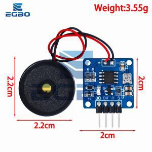 1PCS ~ EGBO 5V 압전 필름 진동 센서 스위치 모듈 Arduino 용 TTL 레벨 출력