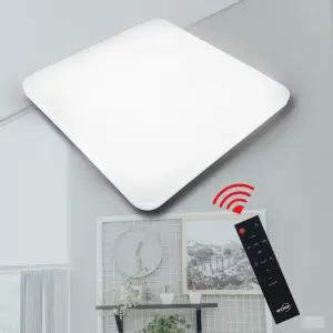 LED사각방등 리모컨타입 60W 방등 LED 거실등 주 주방조명 식장조명 FPL 램프 교체 트윈등
