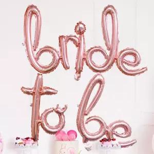 호일풍선 BRIDE TO BE (흘림체)