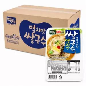 백제 쌀국수 멸치맛 어머님의 손맛 92g x30개