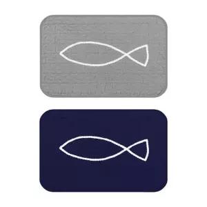 모노피쉬퀼트 순면 미끄럼방지발매트 욕실 발닦개