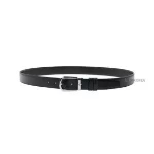 몽블랑 SS26 남성 리버서블 레더 벨트 114412 BLACK BROWN