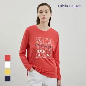 [올리비아로렌] [OLIVIA LAUREN] 린넨 티셔츠_VOBAL4M3121