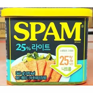 스팸 햄캔(25프로 라이트 340g) X20