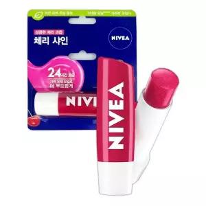 [하프클럽/셀럽하우스]니베아 립케어 체리 샤인 4.8g - O