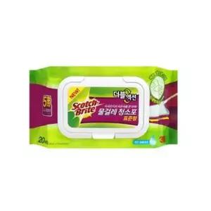 3M 물걸레 청소포 더블액션 표준형 20매