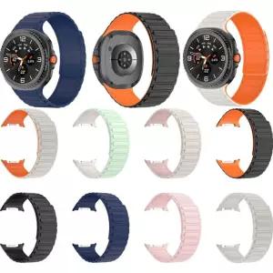 갤럭시워치8클래식 46mm 양면 스트랩 마그네틱 갤워치8 실리콘 스포츠밴드 일체형