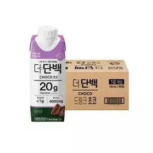 더단백 드링크 초코 250mlx18입 빙그레