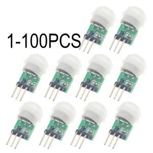 미니 소형 IR Pyroelectric 적외선 모션 인간 센서 자동 검출기 모듈 AM312 DC 2.7 12V 까지