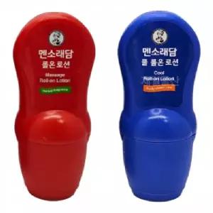 ( )맨소래담 로션 롤온 쿨 핫 50ml 바르는 쿨링 2개입 1셋트