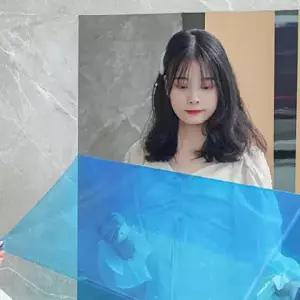 셀프 전신 필름지 부착형 안전 노프레임 미러 거울 무프레임거울
