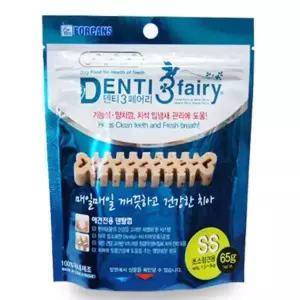 [하프클럽/셀럽하우스]포켄스 개껌 강아지 간식 덴탈껌 덴티 페어리 65g SS