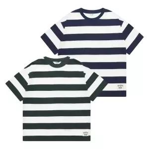 에꼴리에 5부 빅보더 스트라이프티 25B0407-BL/GN