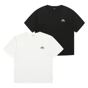 에꼴리에 5부 하이텍 싱글티 25B0401-BK/WT