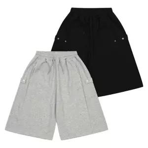 에꼴리에 틴톡 사이드 비죠 버뮤다 바지 26PT281-GY/BK