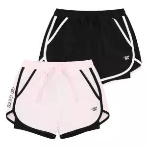 에꼴리에 3부 레이어드 래쉬가드 바지 25B0258-BK/PK
