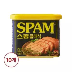 [CJ제일제당][CJ] 스팸클래식 340g x10개[36078576]