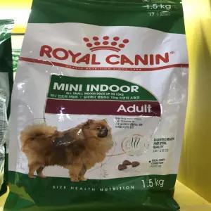로얄캐닌 소형인도어 어덜트 1.5kg 애견 반려견사료