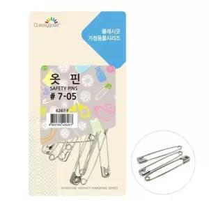 클래시굿 옷핀 705 왕대 실버옷핀 칼라옷핀 큰옷핀 일반옷핀 옷핀 실버옷핀 칼라옷핀