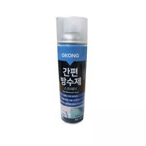 오공 뿌리는 방수스프레이 550ml 투명 방수코팅제