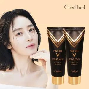 끌레드벨 1+1 원킬 브이 리프팅 마스크 70ml 블랙 랩핑 래핑마스크