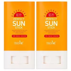 대용량 선스틱 끈적임 없는 썬스틱 2개 SPF50+ PA++++ 터치미