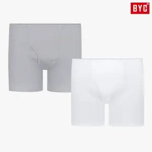[BYC]BYC남자흰색드로즈 회색드로즈 순면 소변구 있는 면100 베이직