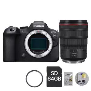 캐논 EOS R6 Mark II + RF 24-70 F2.8L IS USM 세트 고화질 고속AF 미러리스 촬영 패키지 ok