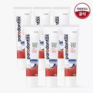 [파로돈탁스] 쿨링 민트 검케어 잇몸치약 100g x6개